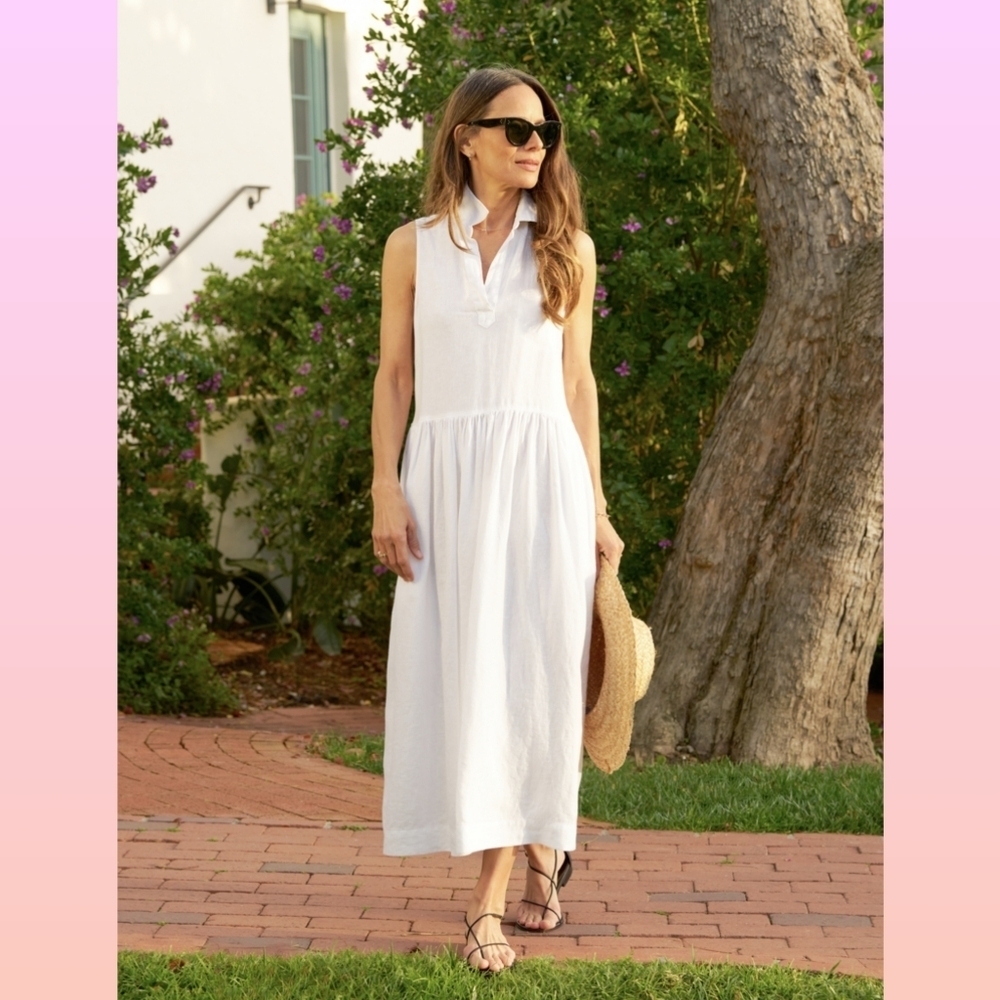 Frank & Eileen Daphne Linen Shirtdress